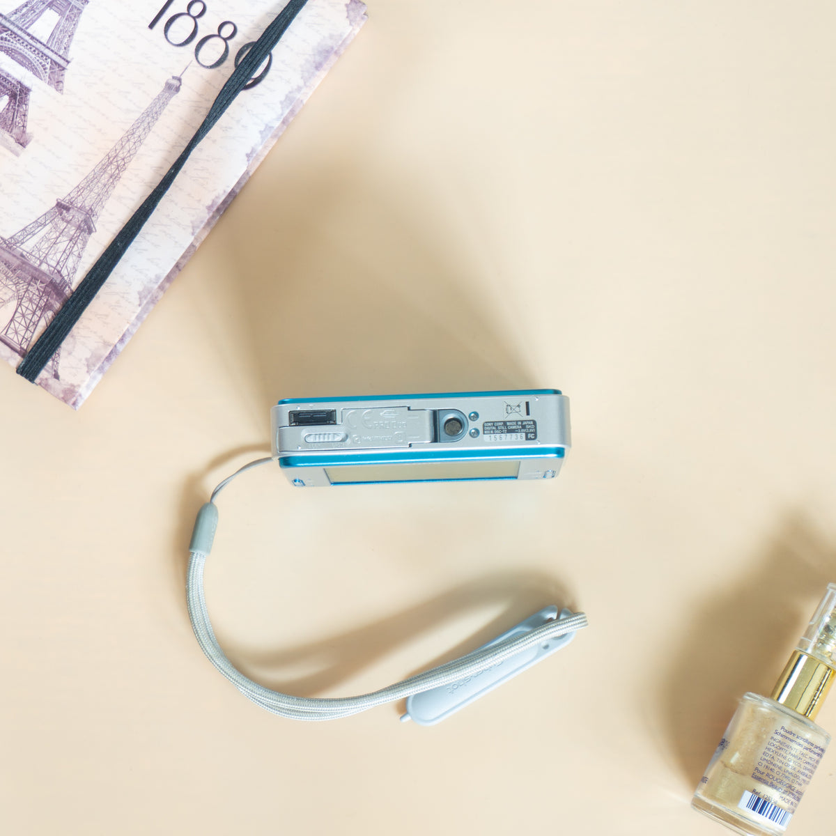Sony Cyber-shot DSC-T2 – Bleu turquoise