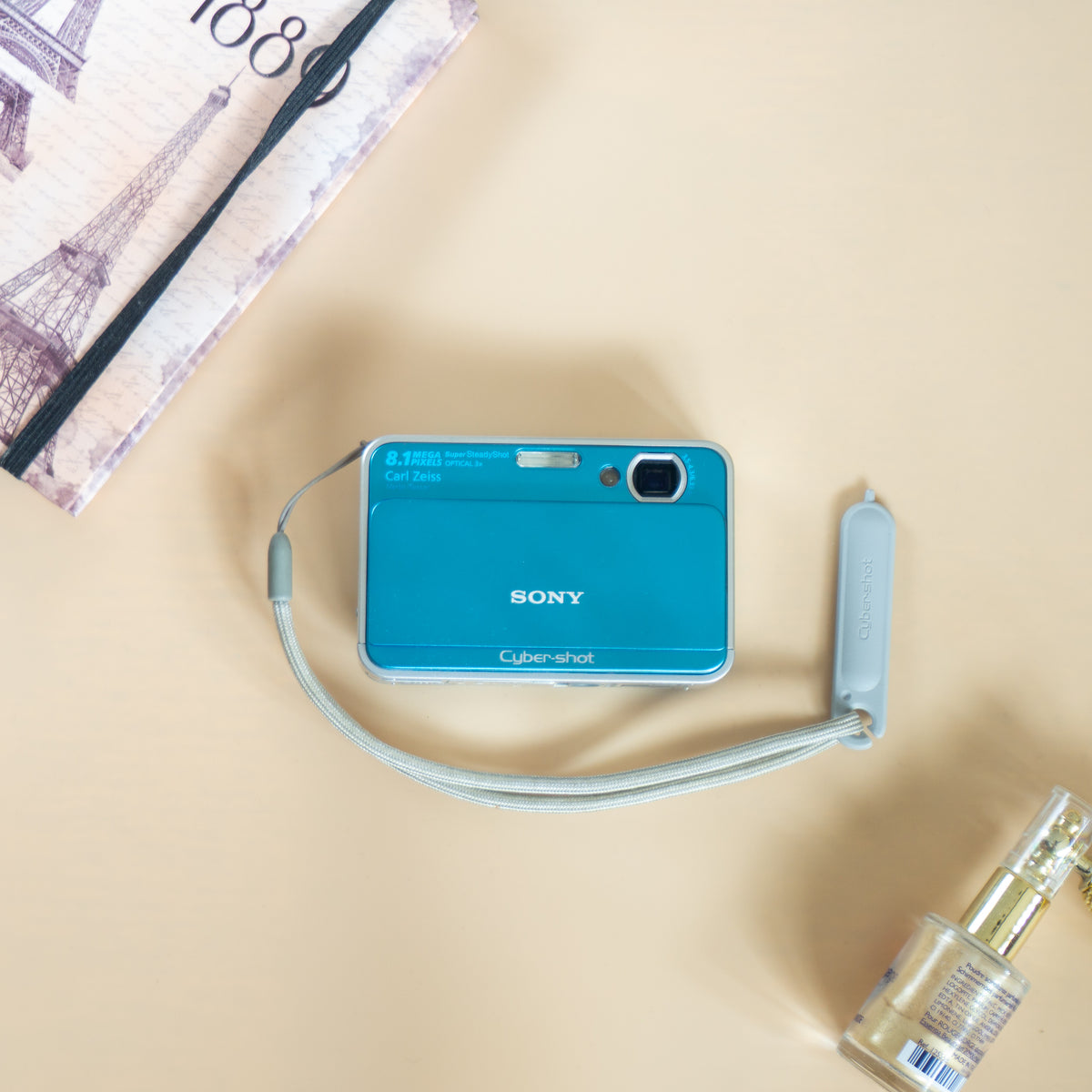 Sony Cyber-shot DSC-T2 – Bleu turquoise