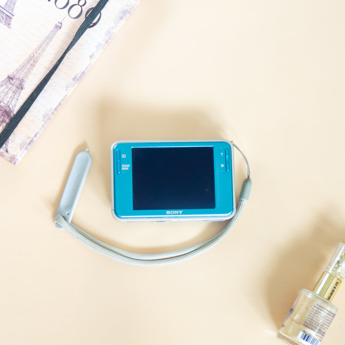 Sony Cyber-shot DSC-T2 – Bleu turquoise